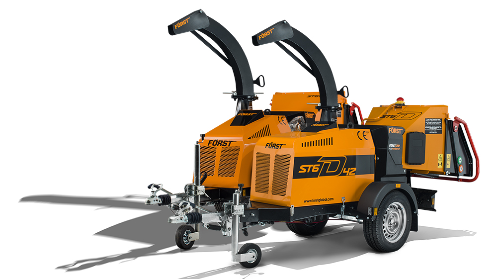 Forst ST6D Diesel Woodchippers